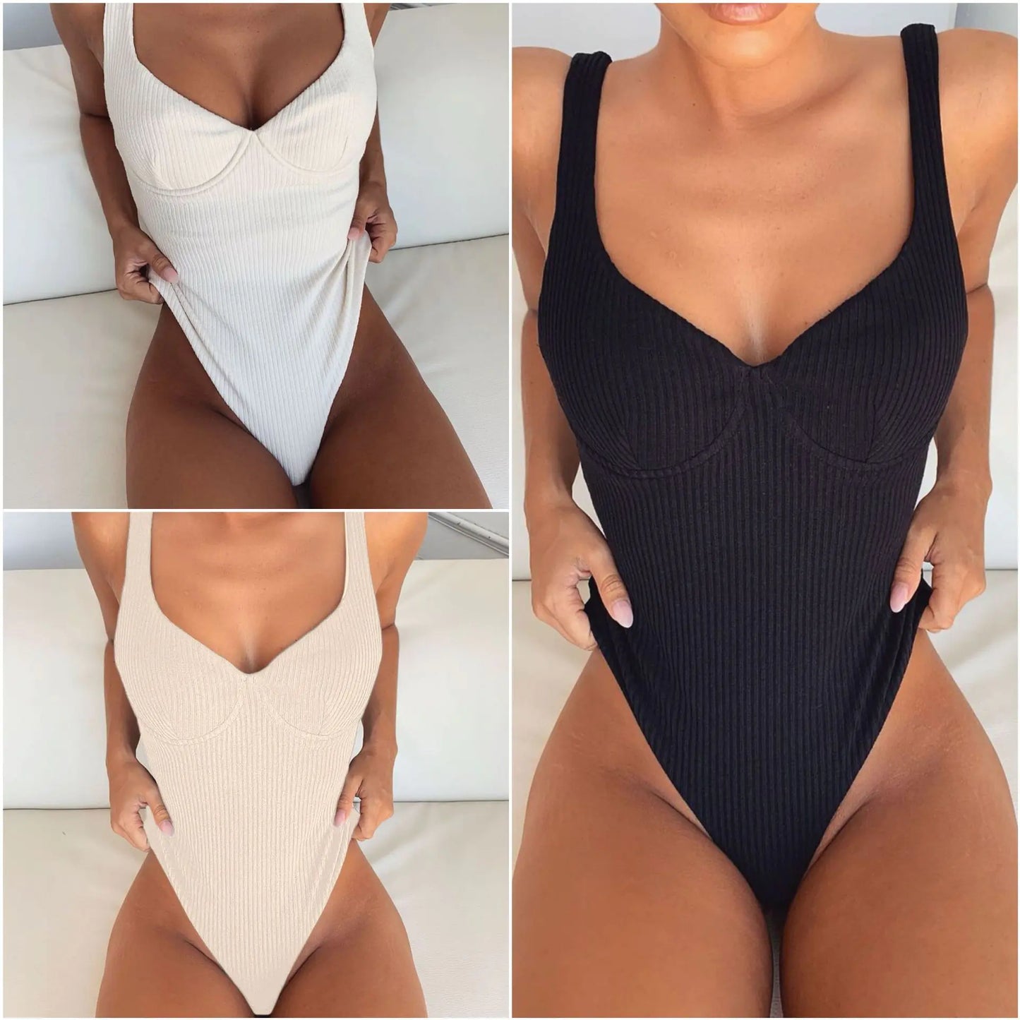 Ondela-One-Piece Swimsuit with Steel Support