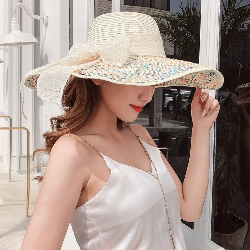 Ondela-Long Straw hat