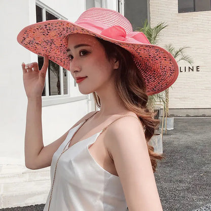 Ondela-Long Straw hat