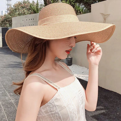 Ondela-Long Straw hat