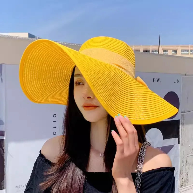Ondela-Long Straw hat